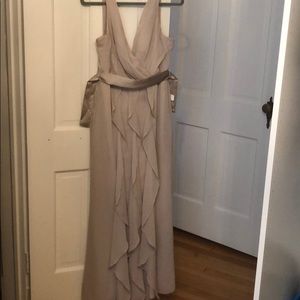 Vera wang bridesmaid dress